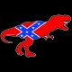 Shore Redneck Dixie T-Rex Decal