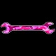 Shore Redneck Pink Camo Wrench Decal