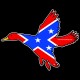 Shore Redneck Dixie Banded Duck Decal