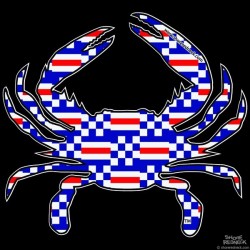 Shore Redneck NC Nautical Crab