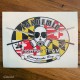 Shore Redneck Pandemic Fishing Team MD Flag Ches Bay