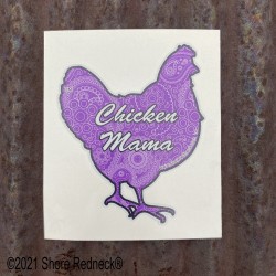 Shore Redneck Purple Paisley Chicken Mama