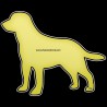 Shore Redneck Yellow Labrador Decal