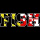 Shore Redneck Fish MD Text Decal