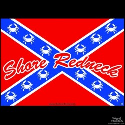 Shore Redneck Official Flag Decal