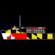 Shore Redneck MD Flag Workboat with Crab Pots Decal