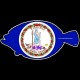 Shore Redneck Virginia Flounder Decal