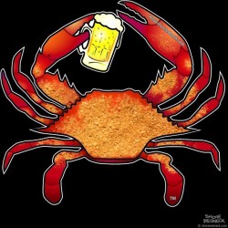 Shore Redneck Spiced and Steamed Beer Crab Decal