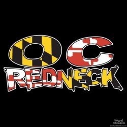 OC Redneck™ Maryland Flag Decal