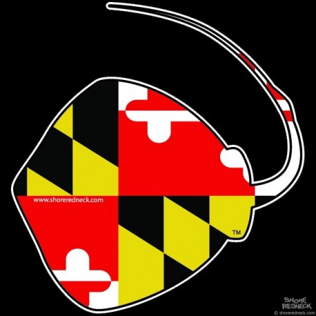 Shore Redneck MD Ray Decal